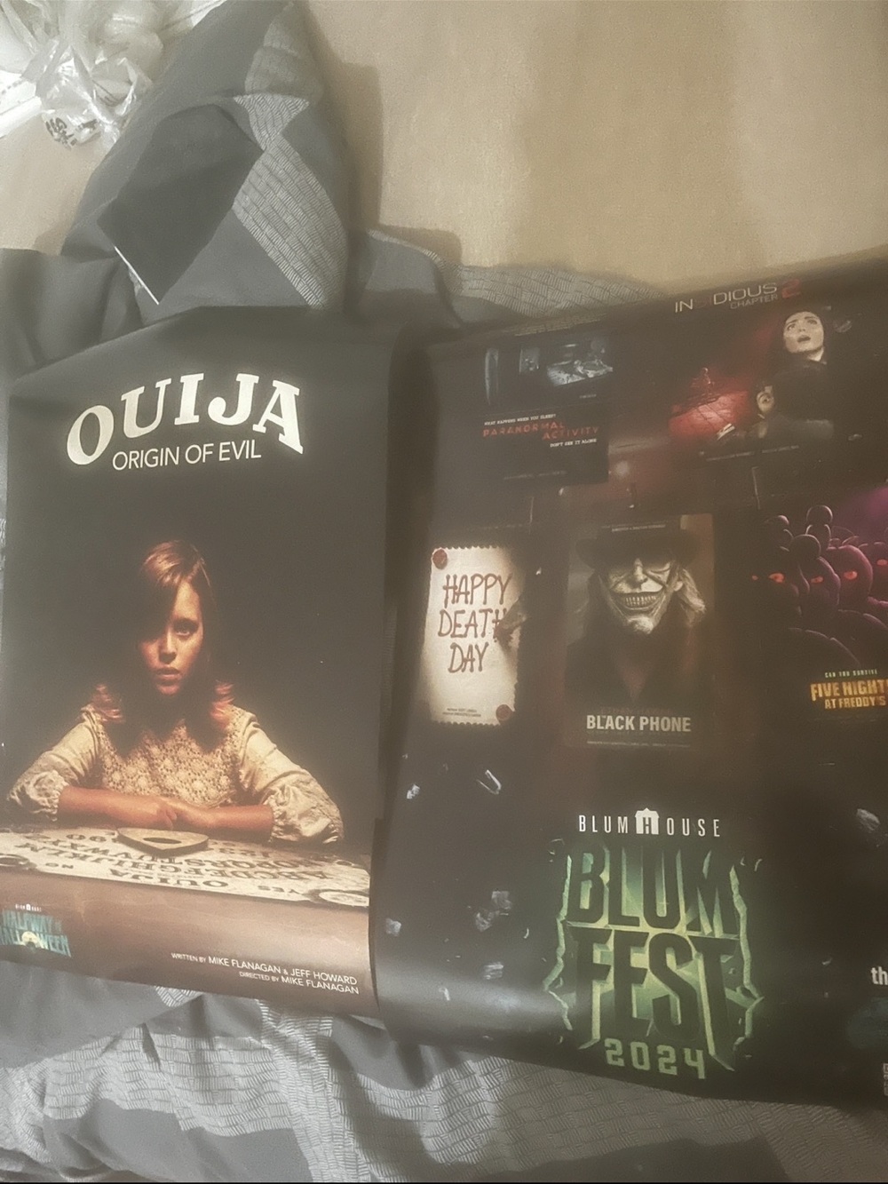 Ouija Origin & Blumfest Movie Posters Horror